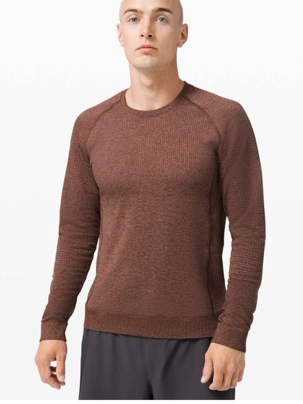Lululemon Engineered Warmth Long Sleeve, Brown